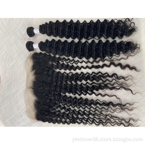 10A Mink Brazilian Hair Raw Virgin Cuticle Aligned Hair Free Sample Virgin Brazilian Human Hair Bundles With Closure